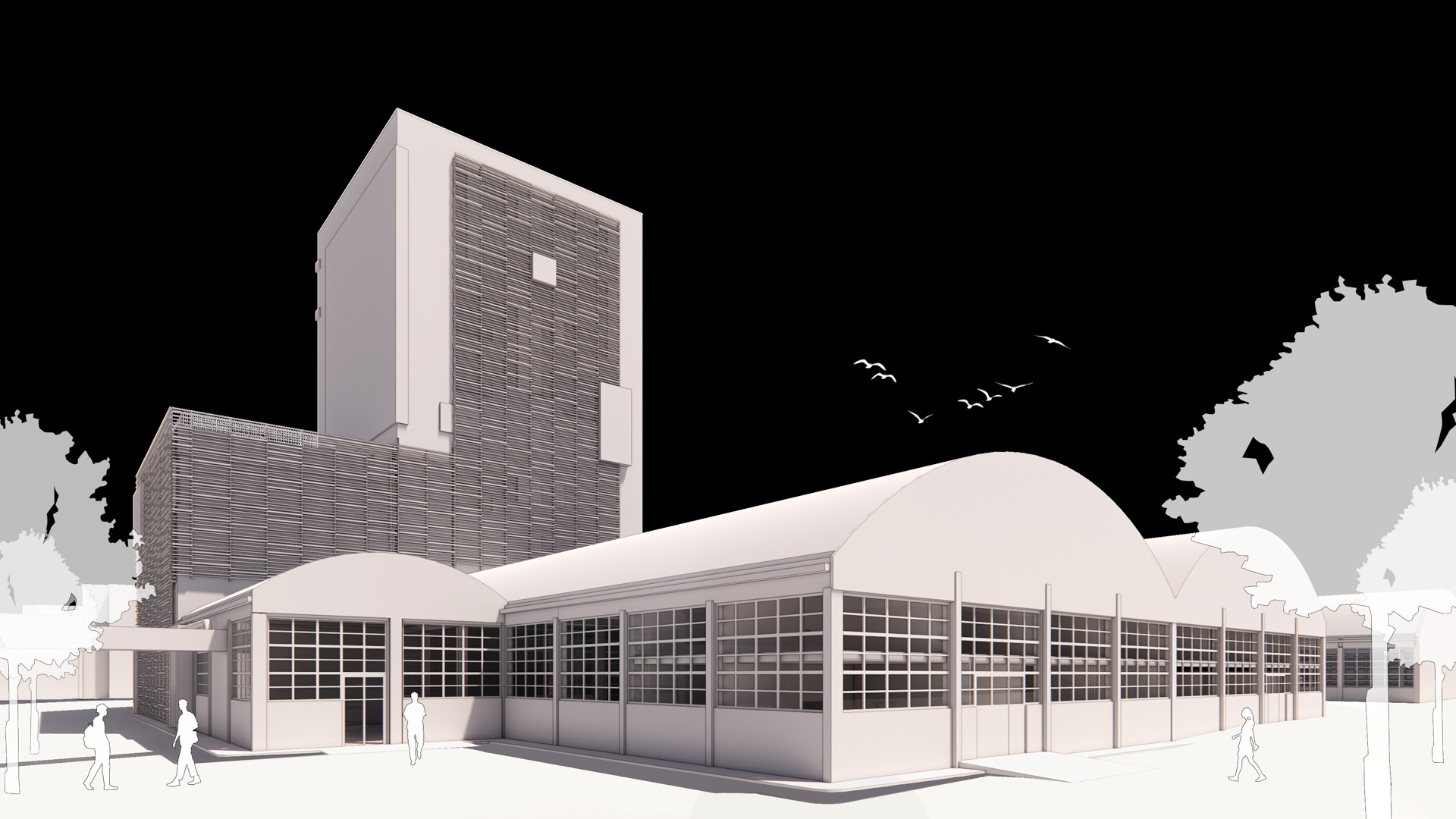 ARCHITECTURE TO SERVICE THE RESEARCH FOR THE AEROSPACE ENGINEERING DEPARTMENT OF THE UNIVERSITY POLITECNICO DI MILANO. 